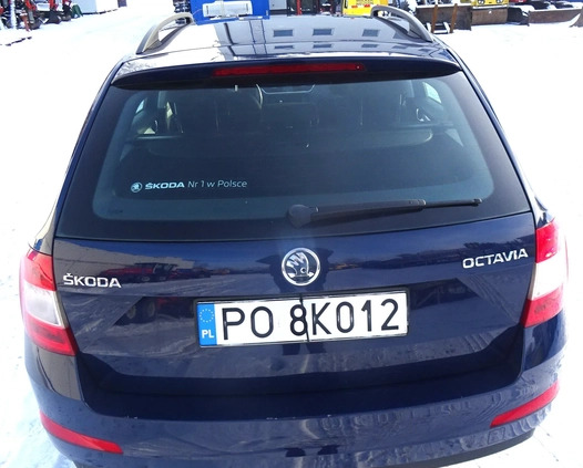 Skoda Octavia cena 25500 przebieg: 286500, rok produkcji 2015 z Złoczew małe 106